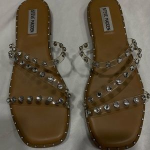 Steve Madden Skyler clear sandals